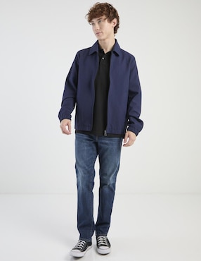 Jeans straight American Eagle deslavado para hombre