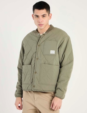 Chamarra capitonada Jack & Jones con bolsillos para hombre