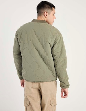 Chamarra capitonada Jack & Jones con bolsillos para hombre