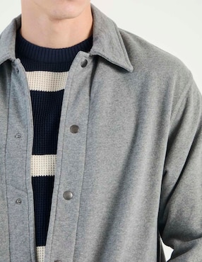 Chamarra casual American Eagle de algodón con bolsillos para hombre