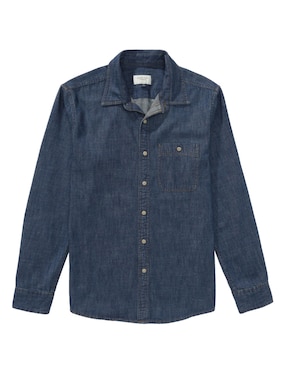 Camisa casual American Eagle de algodón manga larga para hombre