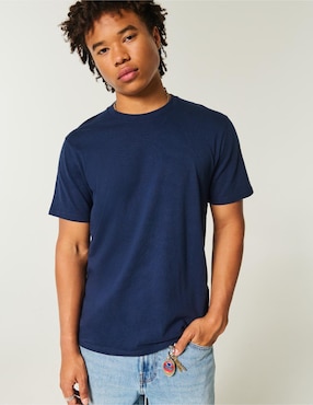 Playera Hollister cuello redondo para hombre