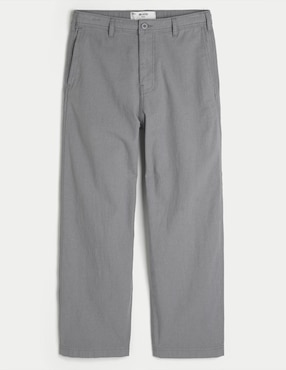 Pantalón baggy Hollister de algodón para hombre