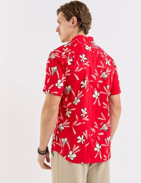 Camisa playa Quiksilver manga corta para hombre