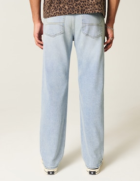 Jeans baggy Hollister para hombre
