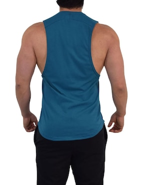 Set playera John Leopard Element Sleeveless cuello redondo para hombre