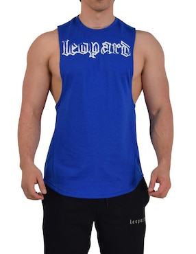Set playera John Leopard Element Sleeveless cuello redondo para hombre