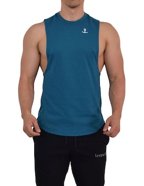 Set playera John Leopard Element Sleeveless cuello redondo para hombre