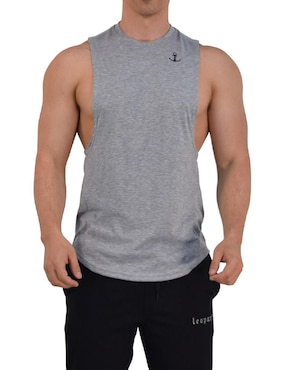 Set playera John Leopard Element Sleeveless cuello redondo para hombre
