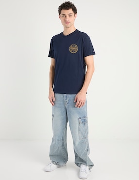Playera Tommy Jeans cuello redondo para hombre