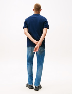 Playera tipo polo Tommy Jeans Badge para hombre