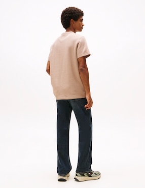 Playera Tommy Jeans Script cuello redondo para hombre