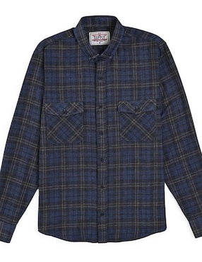 Camisa casual Supply manga larga para hombre
