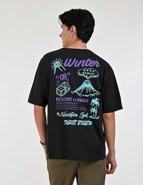 Playera Supply cuello redondo para hombre