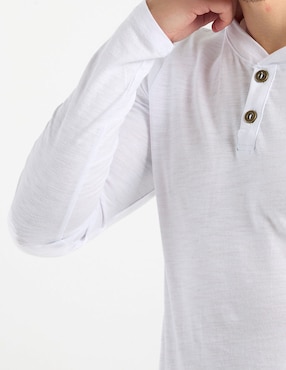 Playera That's It cuello henley para hombre