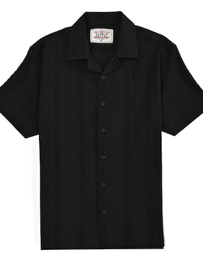 Camisa casual Supply de algodón manga corta para hombre