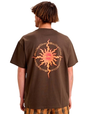 Playera Quiksilver Solaris cuello redondo para hombre