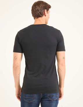 Playera Tee Bar cuello redondo para hombre