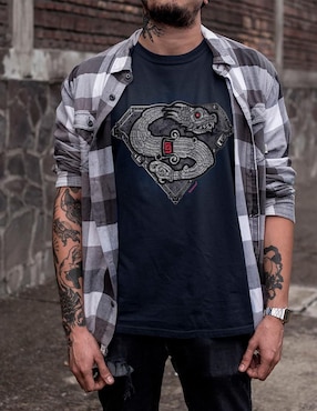 Playera Karani-Art Quetzal Man cuello redondo para hombre