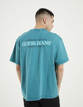 Playera Guess Jeans cuello redondo para hombre
