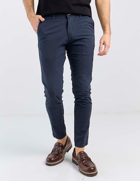 Pantalón casual chino slim Jack & Jones de algodón para hombre
