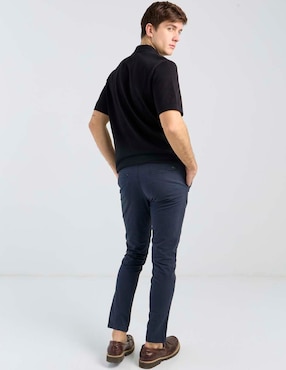 Pantalón casual chino slim Jack & Jones de algodón para hombre