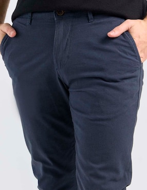 Pantalón casual chino slim Jack & Jones de algodón para hombre