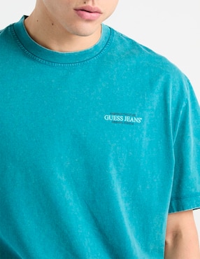 Playera Guess Jeans cuello redondo para hombre