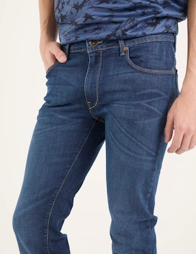 Jeans slim That's It deslavado para hombre