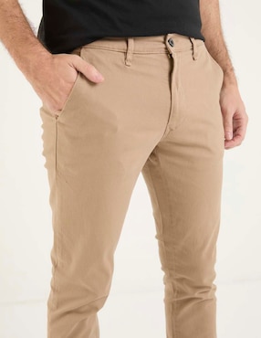 Pantalón casual chino slim That's It de algodón para hombre