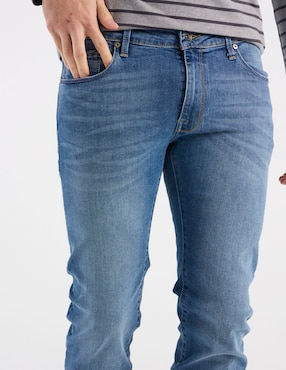 Jeans slim That's It deslavado para hombre