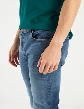 Jeans slim That's It deslavado para hombre