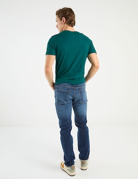 Jeans slim That's It deslavado para hombre
