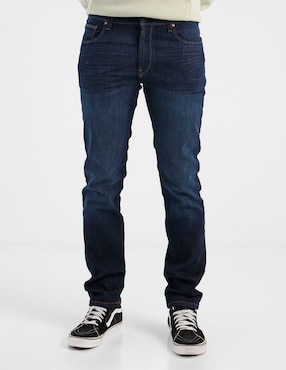 Jeans slim That's It lavado obscuro para hombre