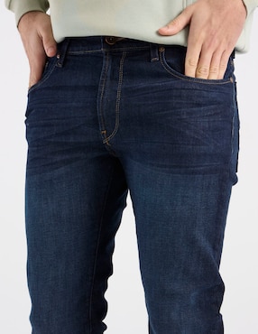 Jeans slim That's It lavado obscuro para hombre