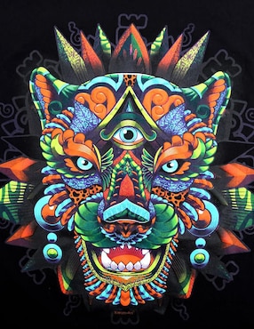 Playera Karani-Art ixbalanque cuello redondo para hombre