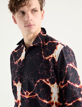 Camisa casual That's It manga larga para hombre