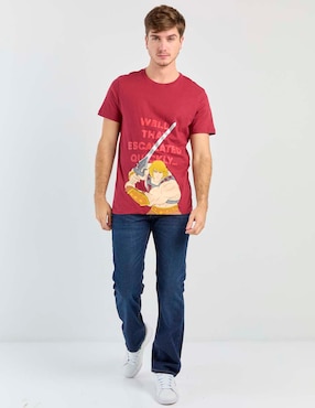 Playera Tee Bar he-man cuello redondo para hombre