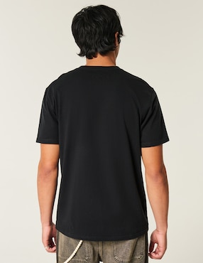 Playera Hollister cuello redondo para hombre