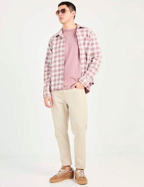 Playera Hollister cuello redondo para hombre