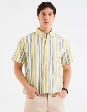 Camisa casual That's It de algodón manga corta para hombre