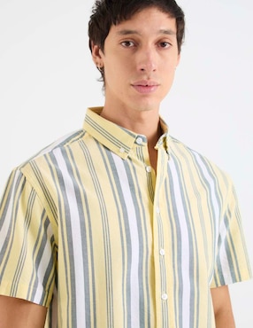 Camisa casual That's It de algodón manga corta para hombre