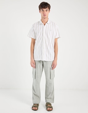 Camisa casual That's It de algodón manga corta para hombre