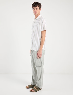 Camisa casual That's It de algodón manga corta para hombre