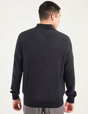 Suéter Hollister cuello con cierre para hombre