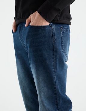 Jeans straight That's It deslavado para hombre