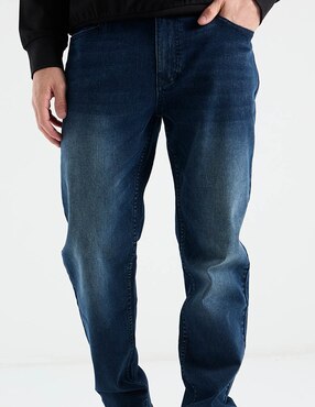 Jeans straight That's It deslavado para hombre