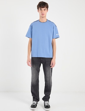Jeans straight That's It deslavado para hombre