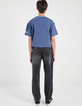 Jeans straight That's It deslavado para hombre