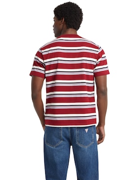 Playera Guess Jeans cuello redondo para hombre